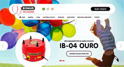 Desktop Screenshot of bonusinfladores.com.br